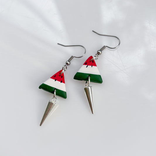 WATERMELON EARRINGS