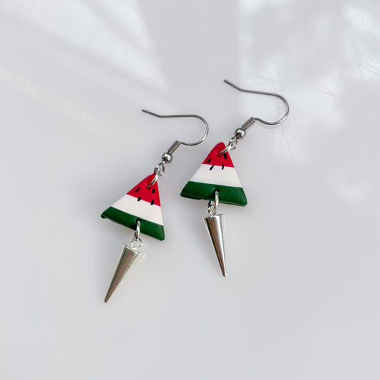 WATERMELON EARRINGS