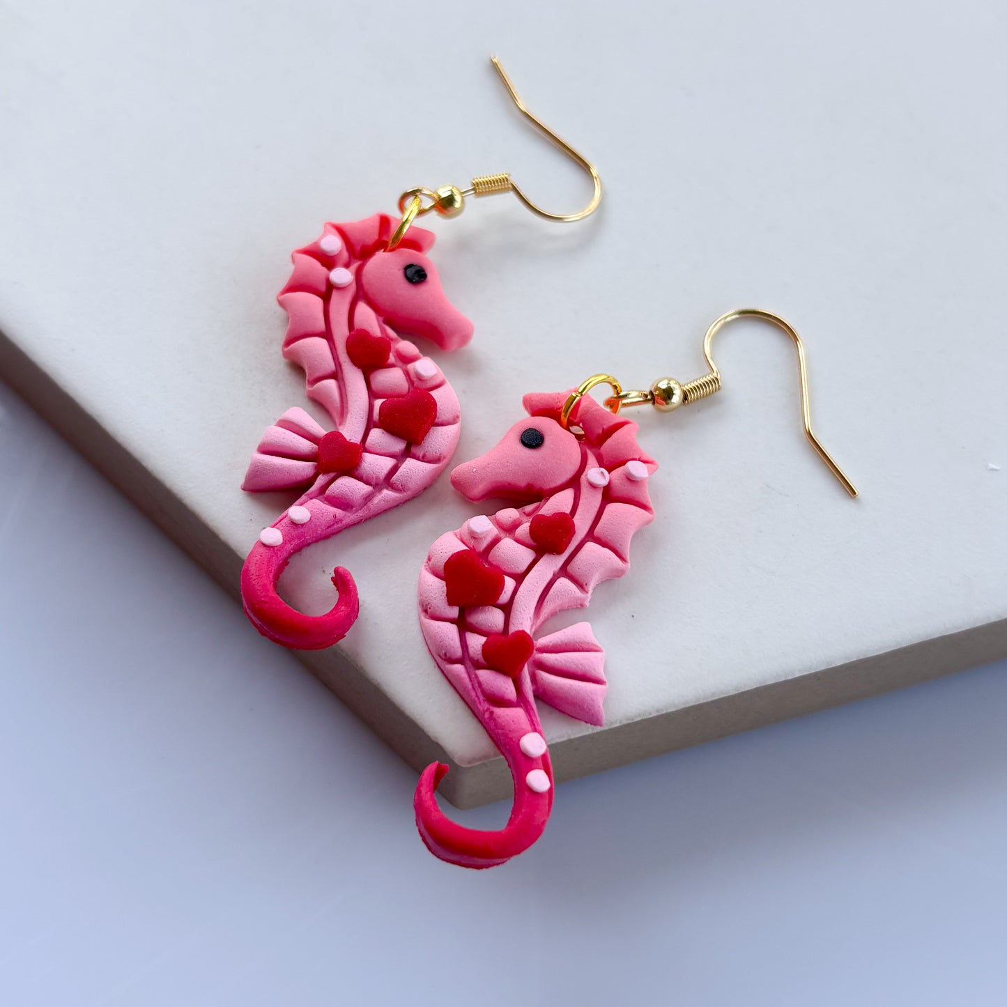 HEART SEAHORSE EARRINGS