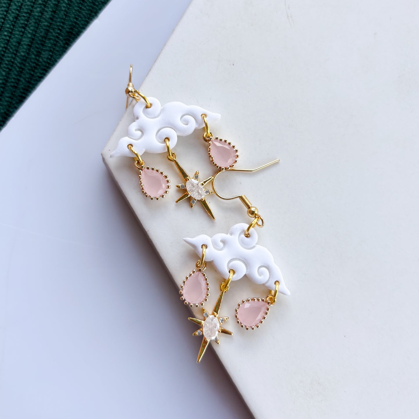 SWIRLY CLOUD EARRINGS