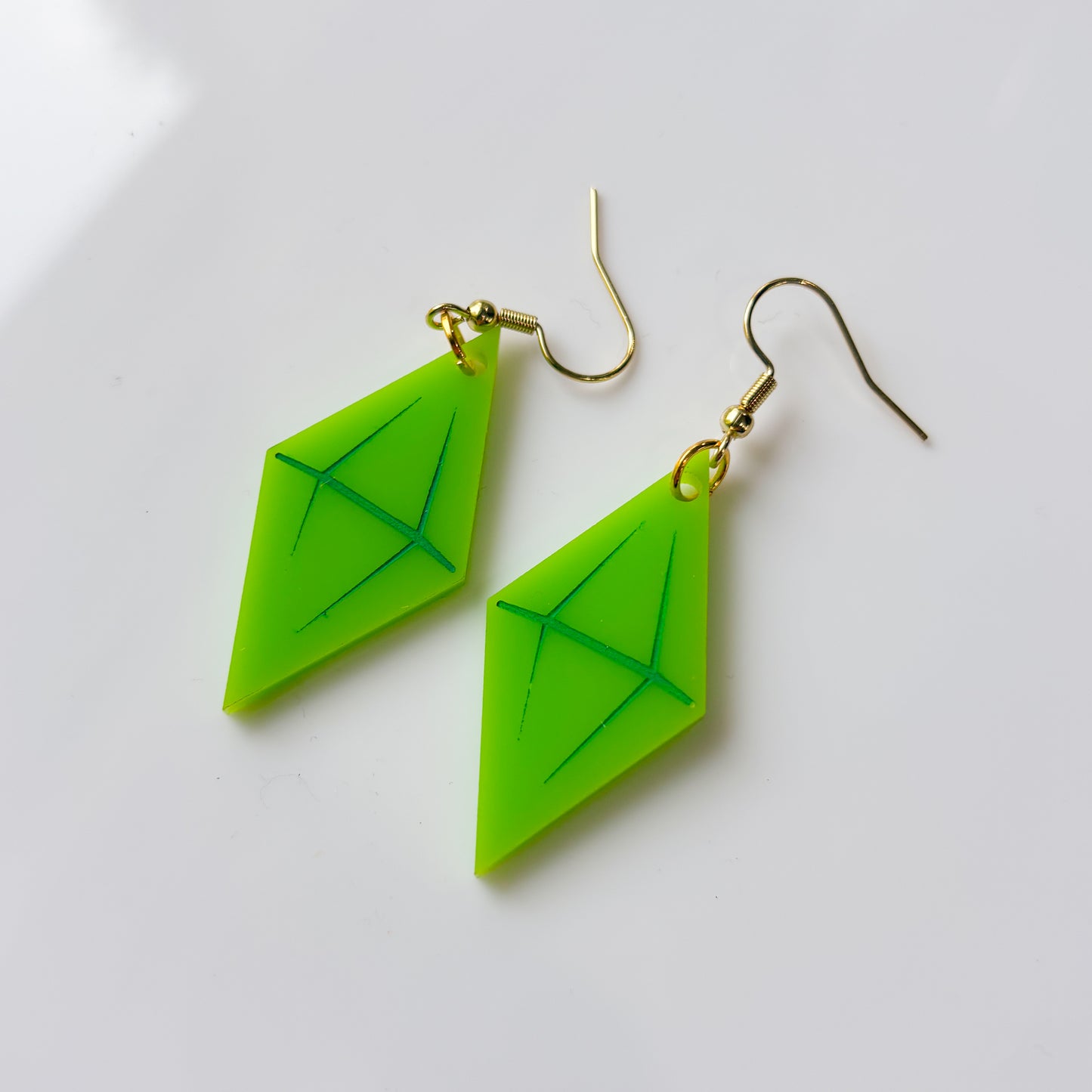 PLUMBOB ACRYLIC EARRINGS
