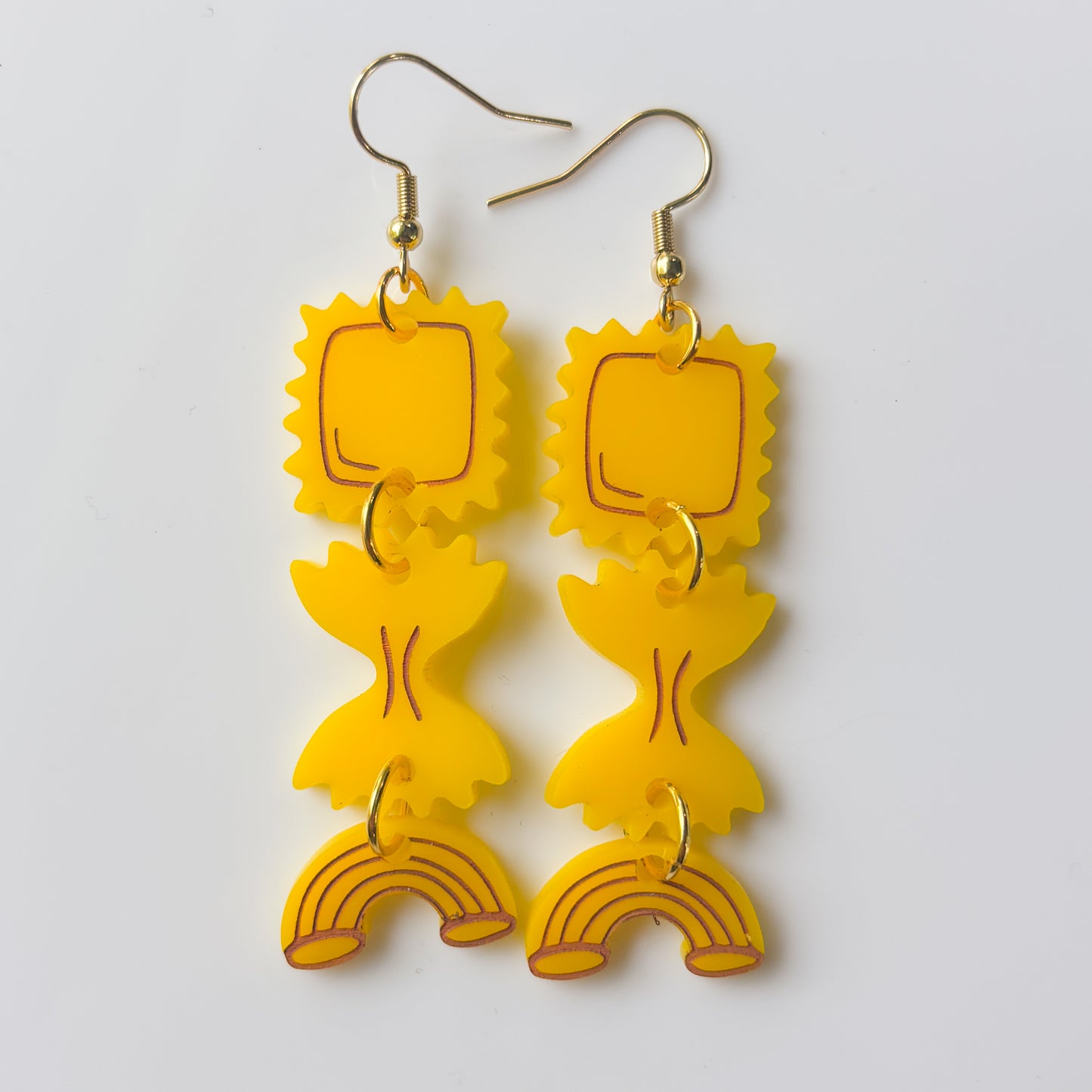PASTA TRIO ACRYLIC EARRINGS