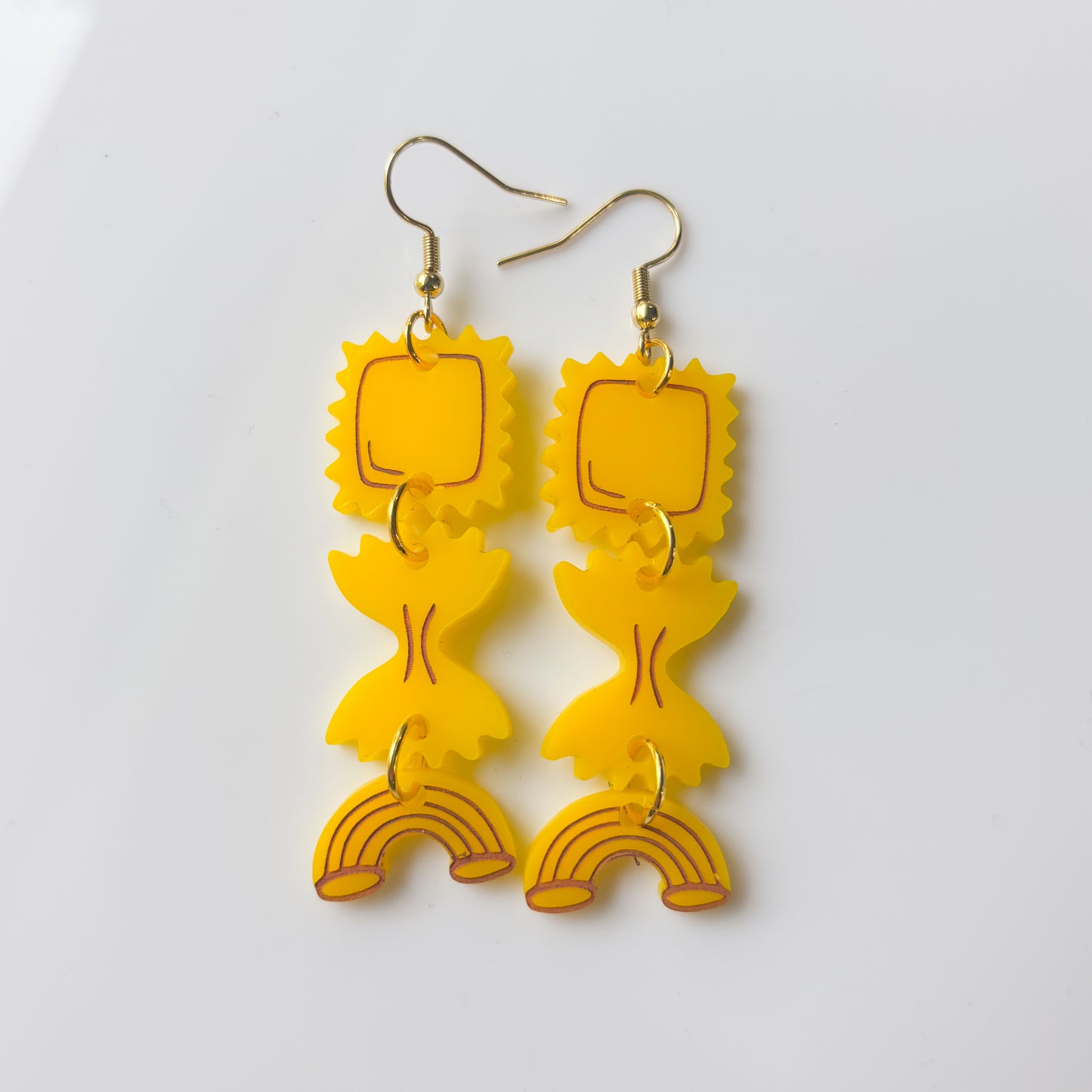 PASTA TRIO ACRYLIC EARRINGS