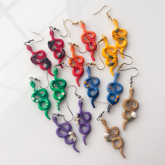 SNAKE EARRINGS