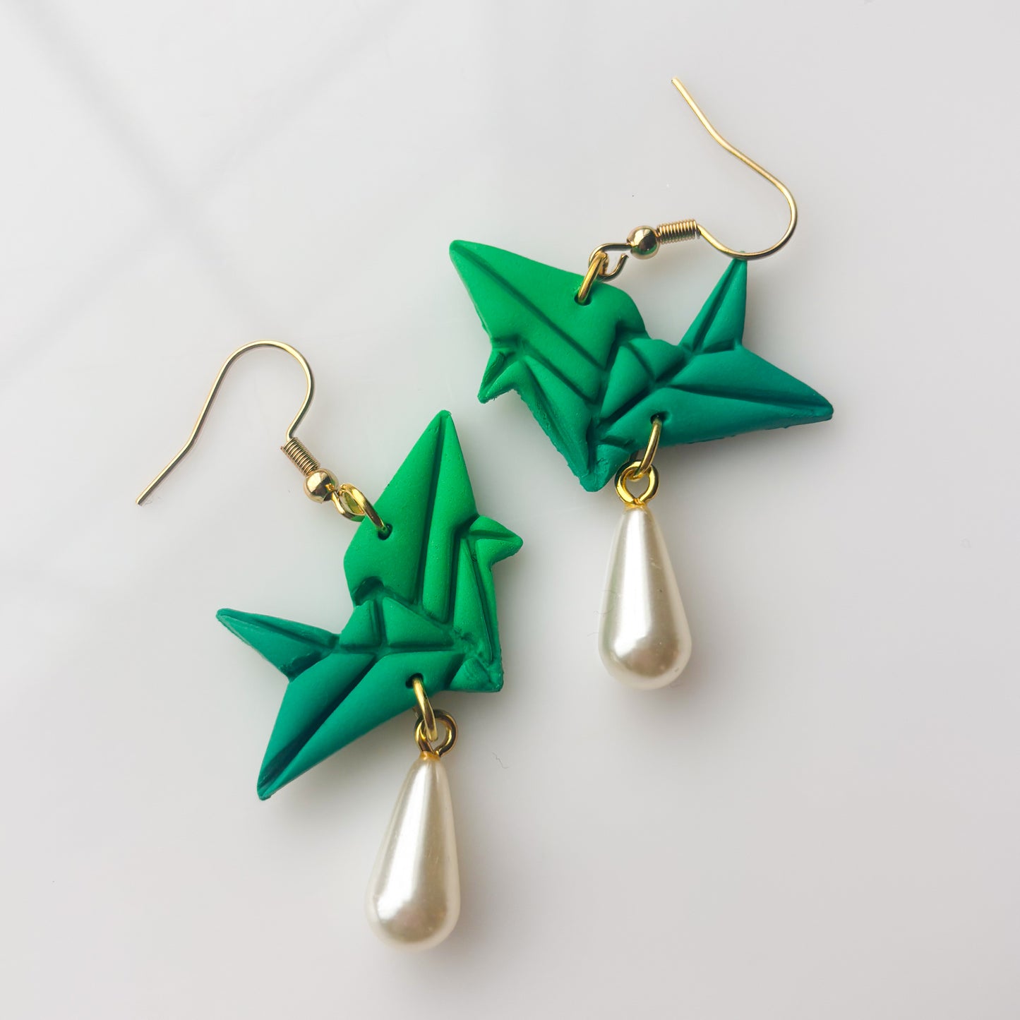 ORIGAMI CRANE EARRINGS