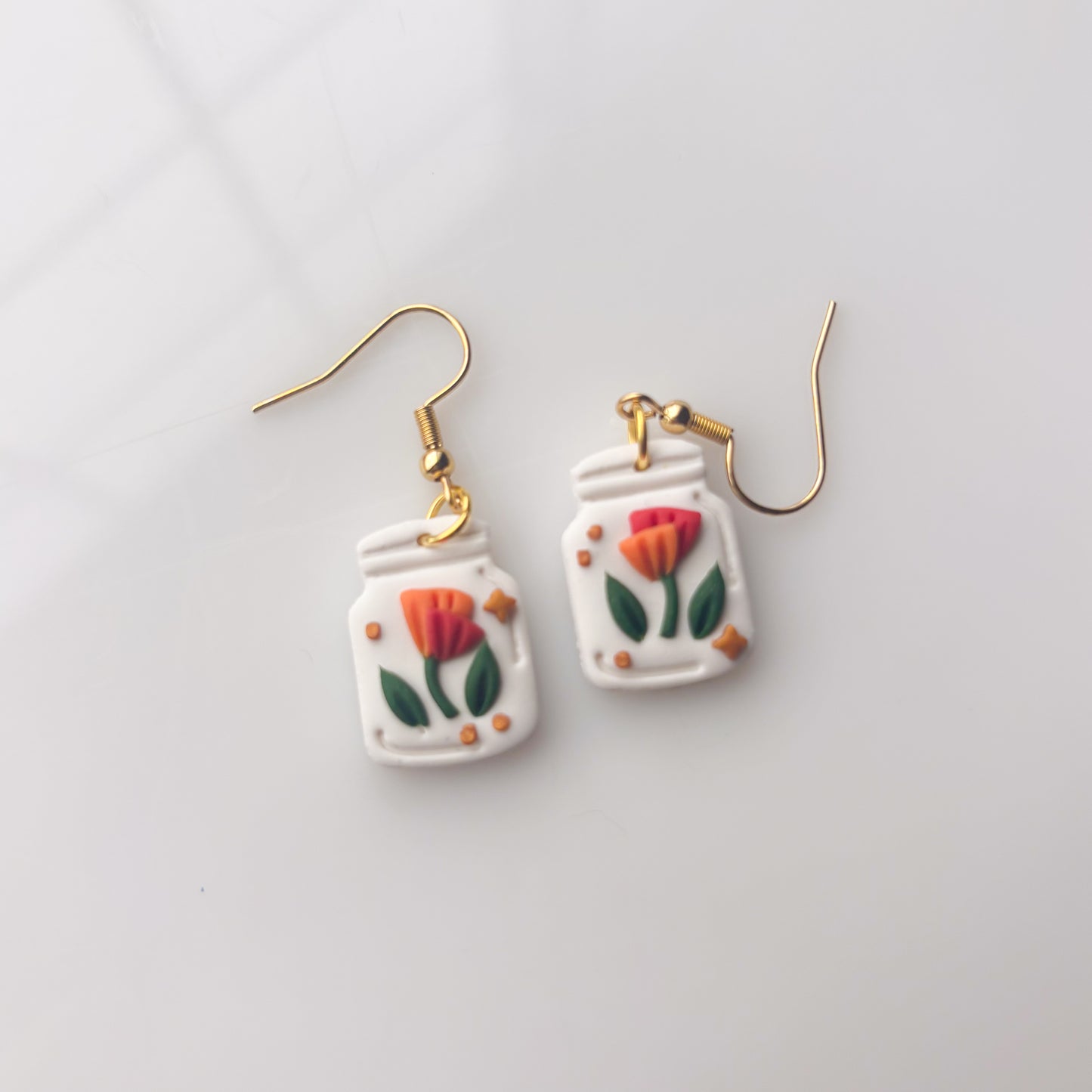 FLORAL JAR EARRINGS