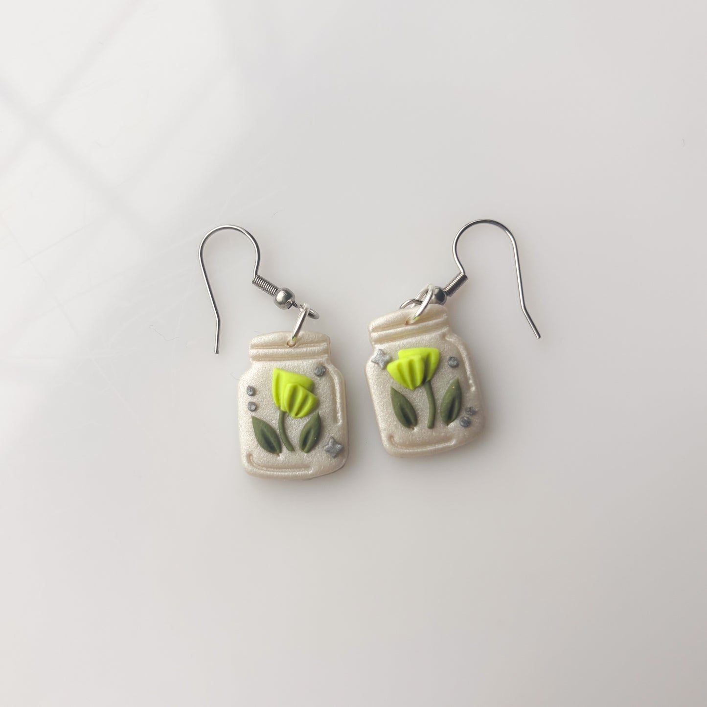 FLORAL JAR EARRINGS