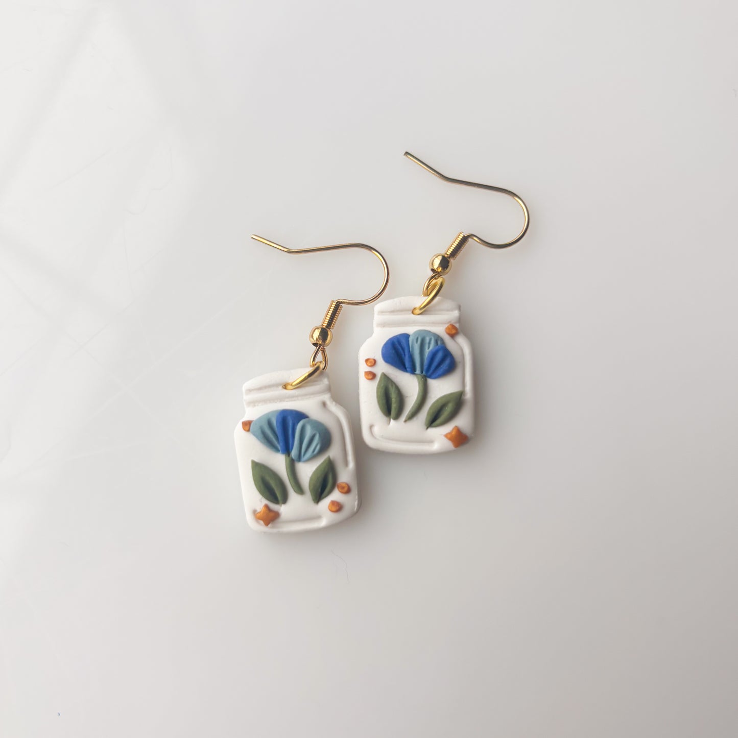 FLORAL JAR EARRINGS