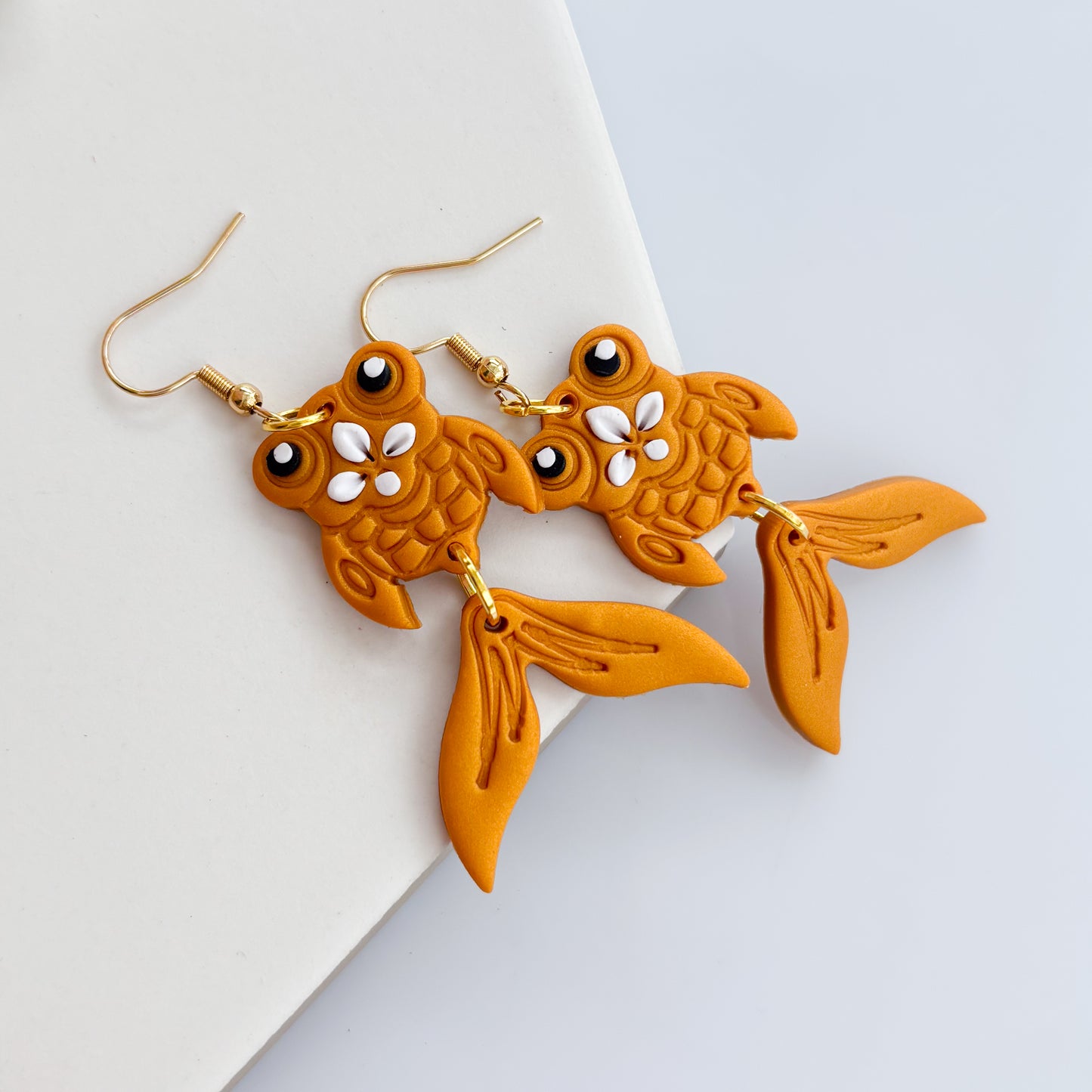 GOLD FISH EARRINGS