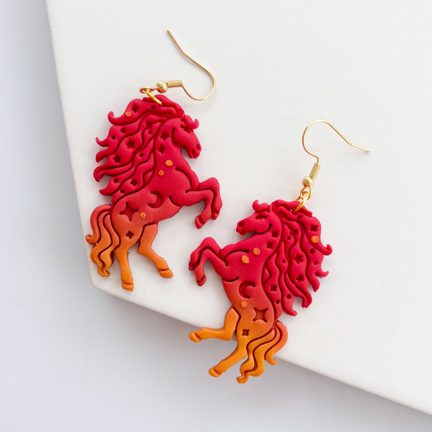 STARRY LUNAR NEW YEAR HORSE EARRINGS