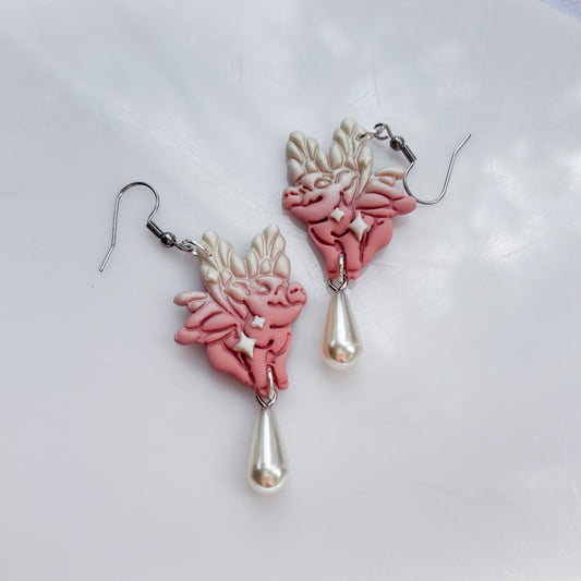 'WHEN PIGS FLY' EARRINGS