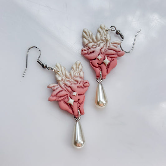 'WHEN PIGS FLY' EARRINGS
