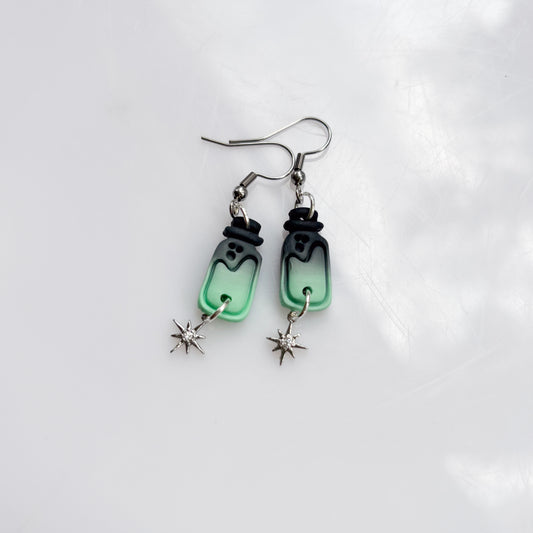 MAGIC POTION BOTTLE EARRINGS