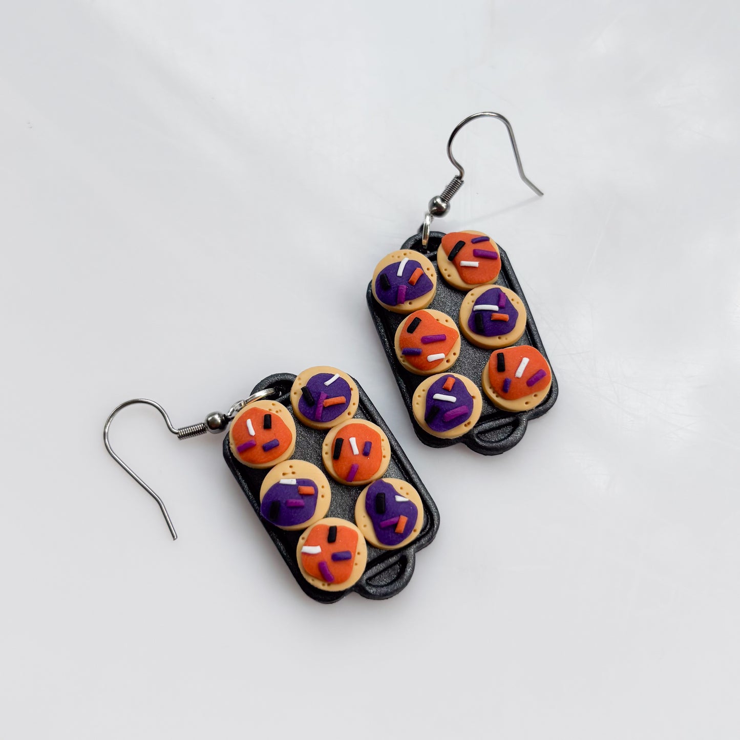 HALLOWEEN FROSTED COOKIE TRAY EARRINGS