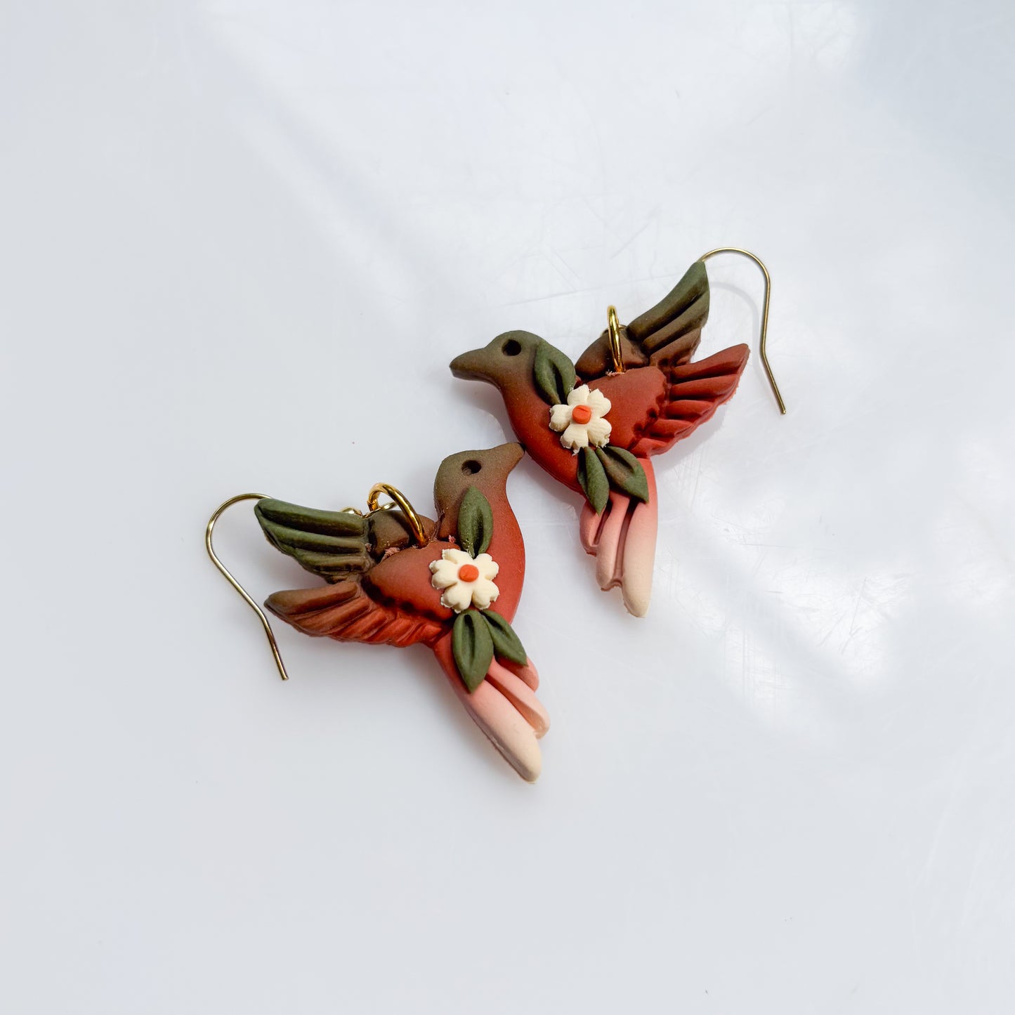 HUMMINGBIRD FALL OMBRE EARRINGS