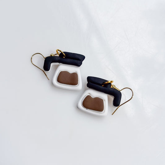 COFFEE POT EARRINGS