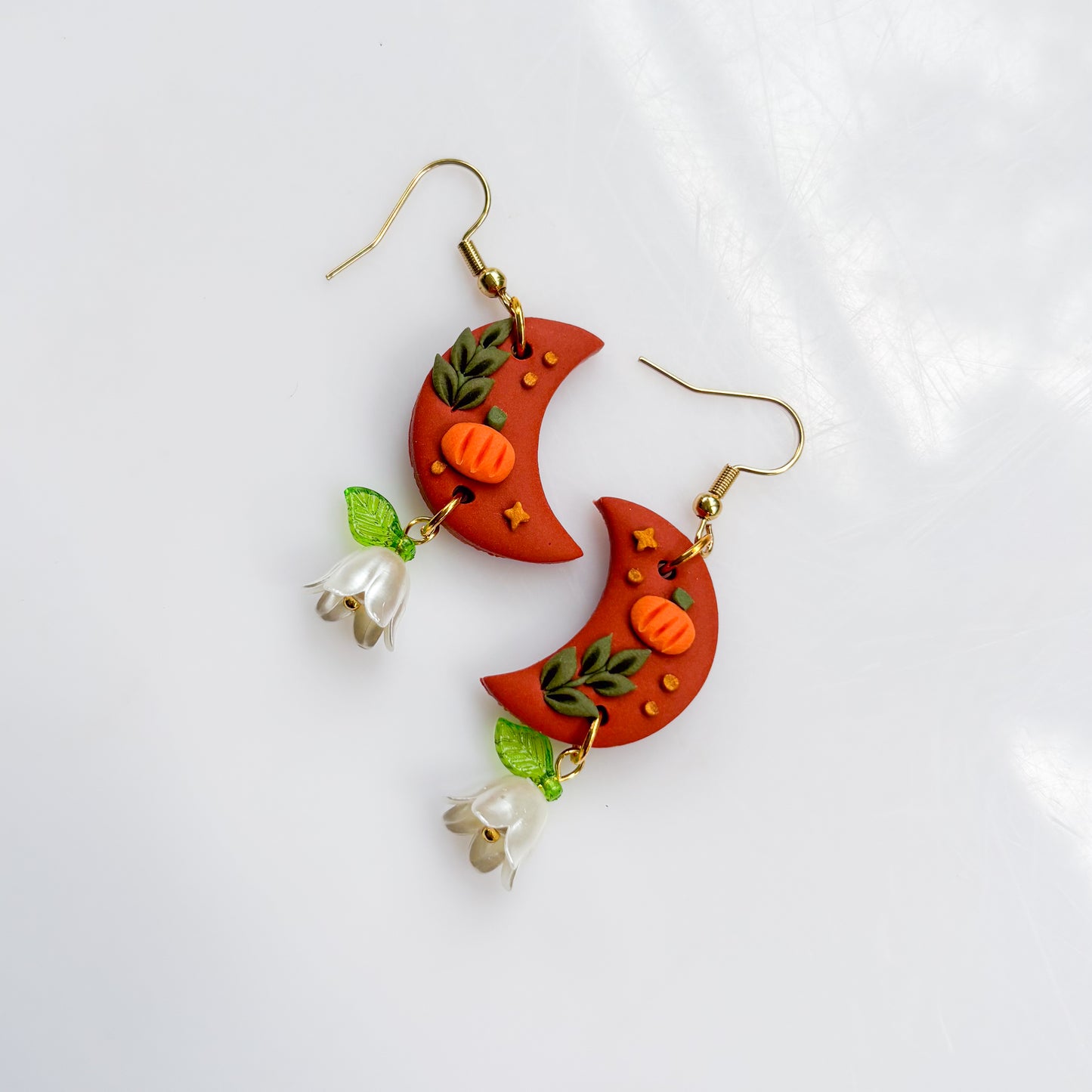 PUMPKIN MOON EARRINGS