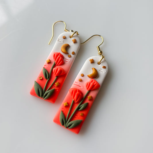 POPPY TALL ARCH EARRINGS
