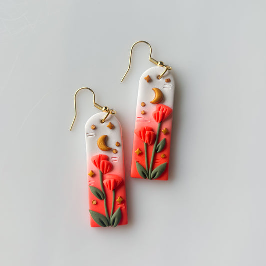 POPPY TALL ARCH EARRINGS