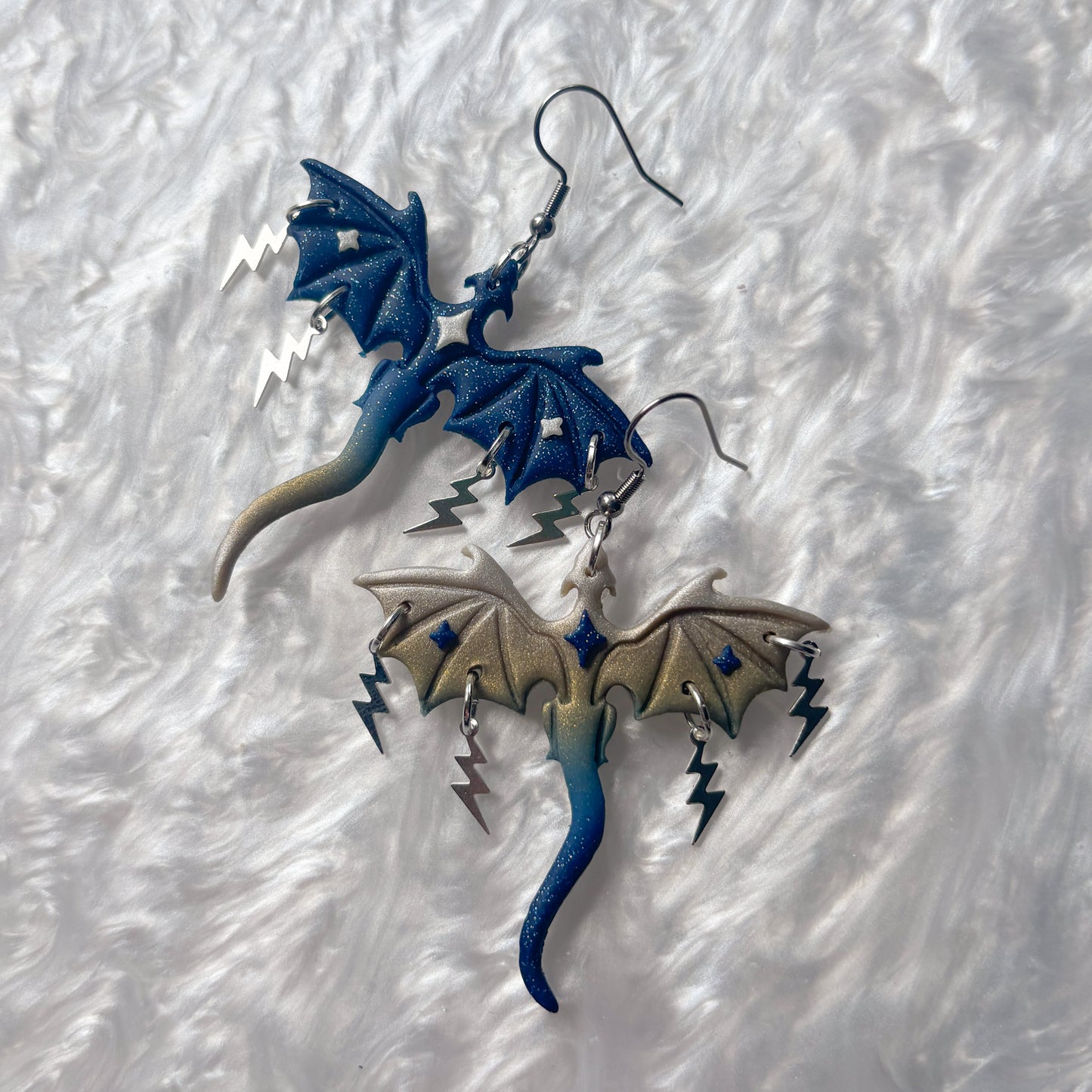 STARRY NIGHT DRAGON EARRINGS