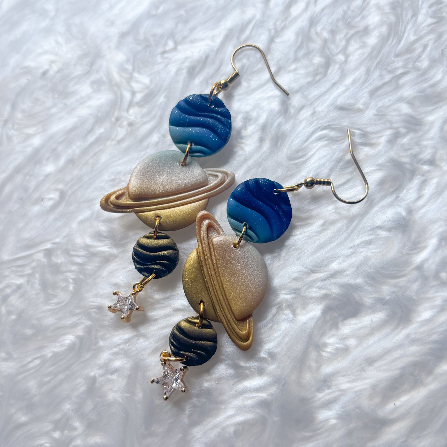PLANET DANGLE EARRINGS