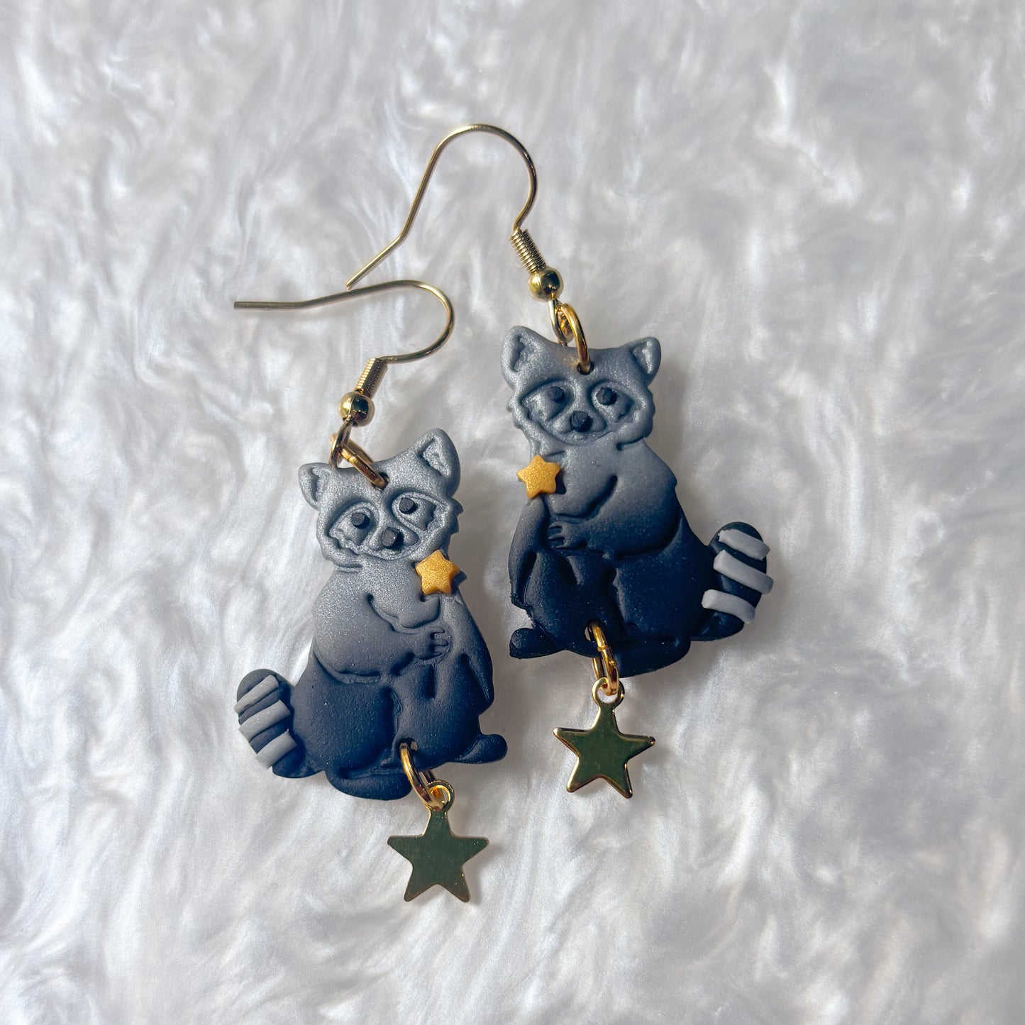 MAGIC RACCOON EARRINGS