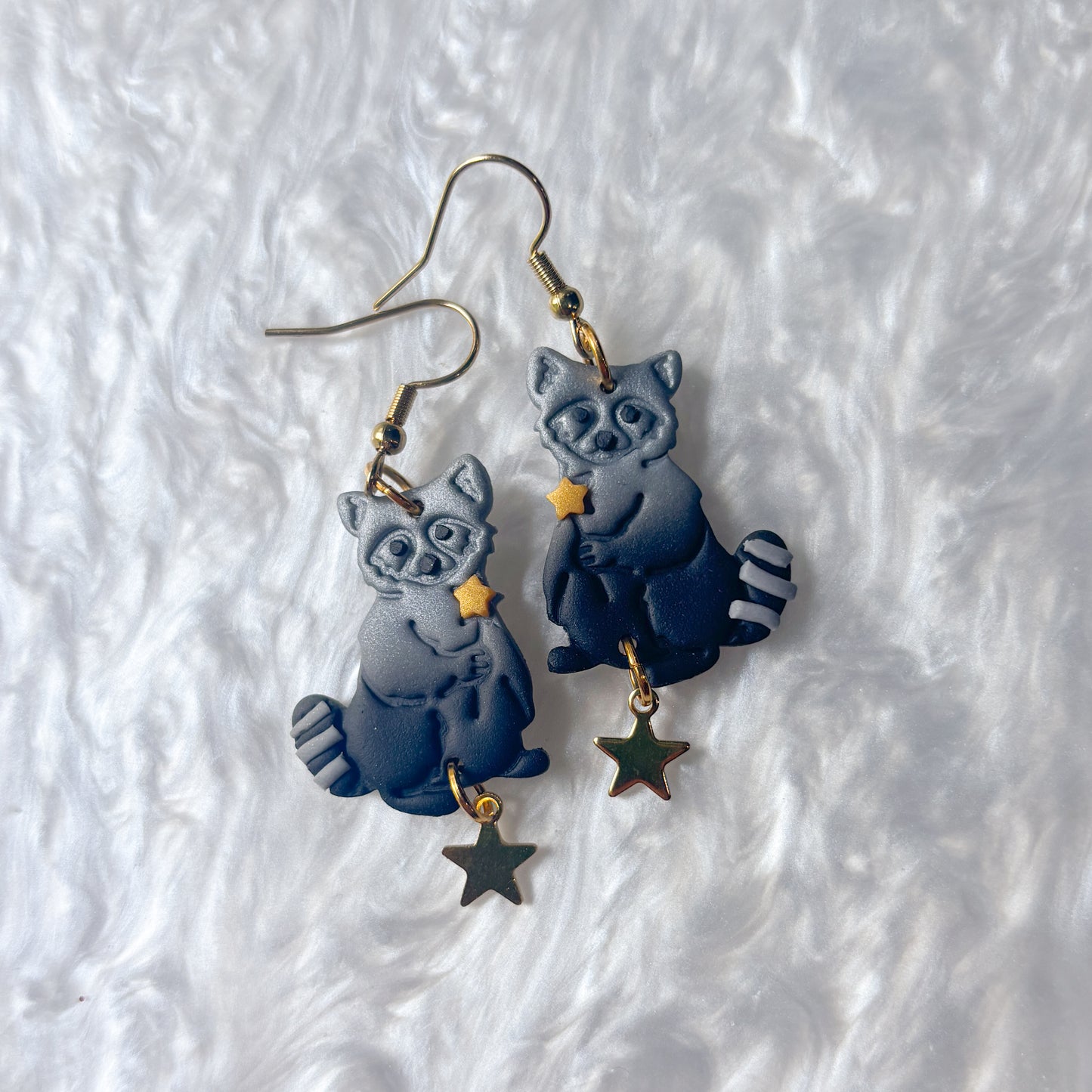 MAGIC RACCOON EARRINGS