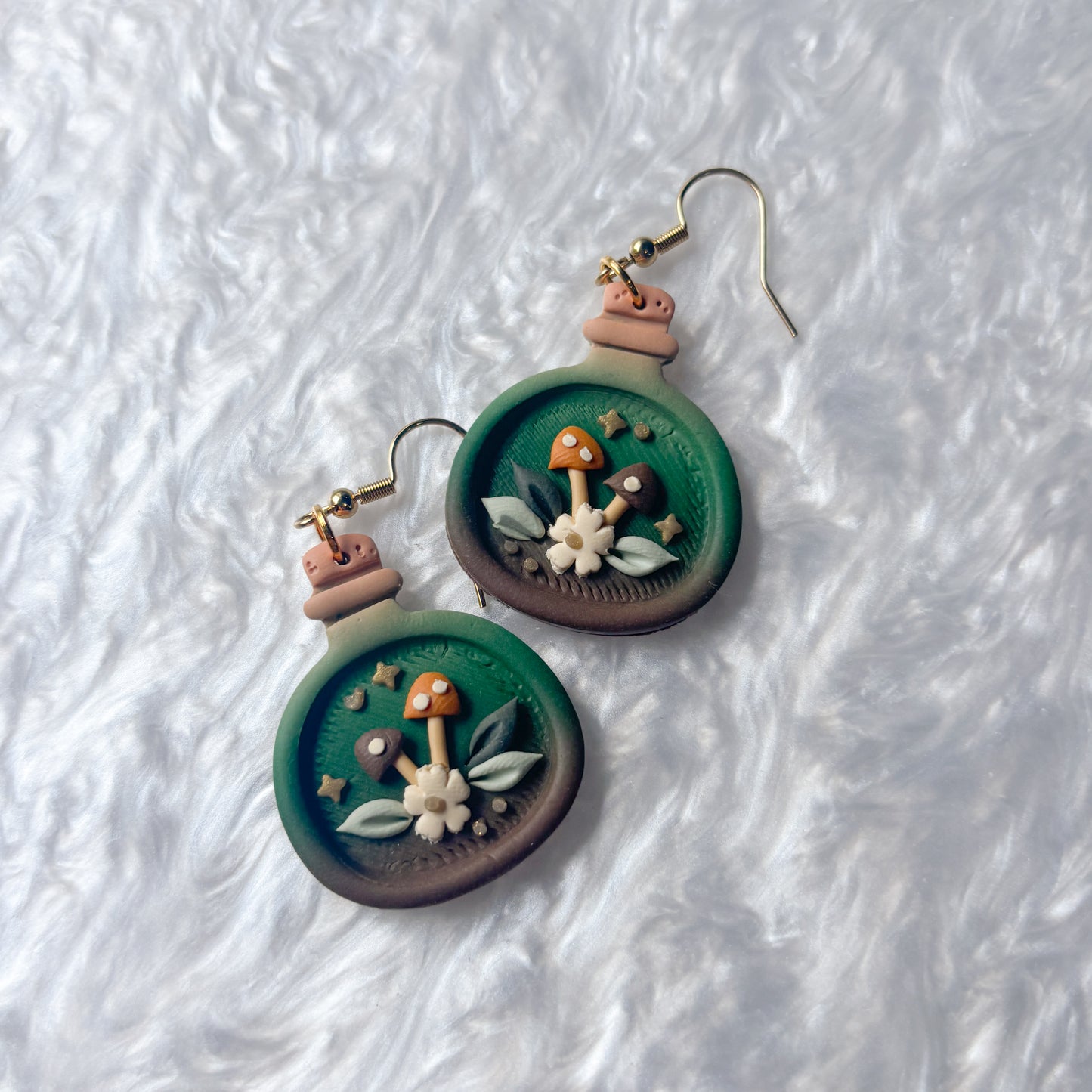 MUSHROOM POTION EARRINGS