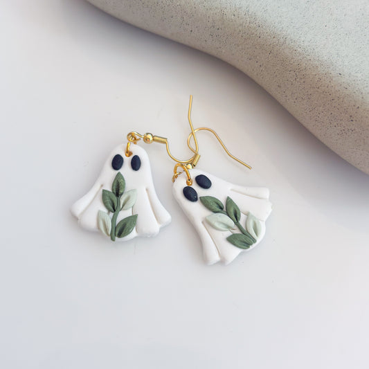 VINE GHOST EARRINGS