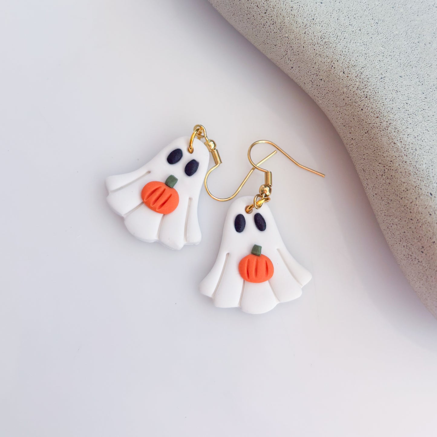 PUMPKIN GHOST EARRINGS