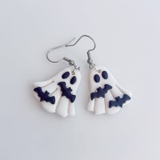 BAT GHOST EARRINGS