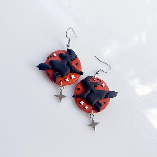 WITCH SILHOUETTE EARRINGS