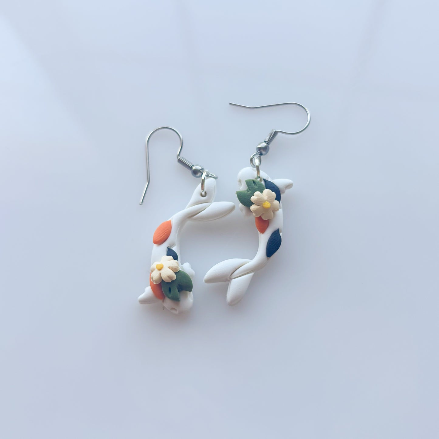 RIVER KOI FISH EARRINGS (MINI)