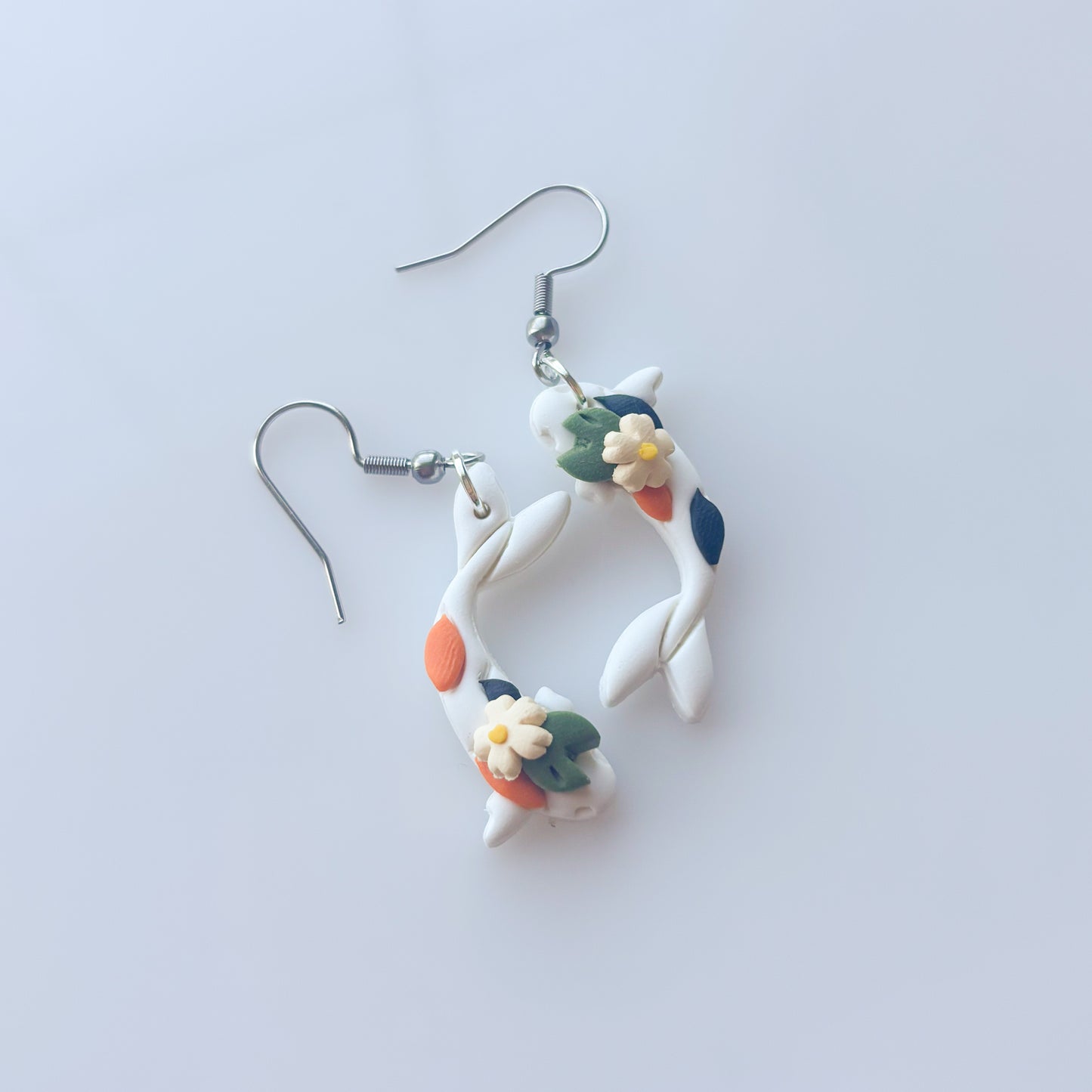 RIVER KOI FISH EARRINGS (MINI)