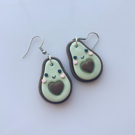 AVOCADO EARRINGS (LIGHT)
