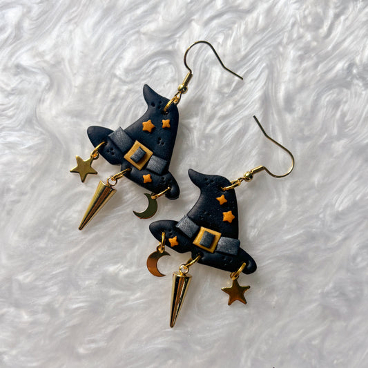 WITCH HAT EARRINGS