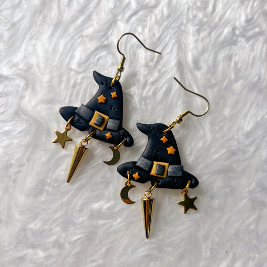 WITCH HAT EARRINGS