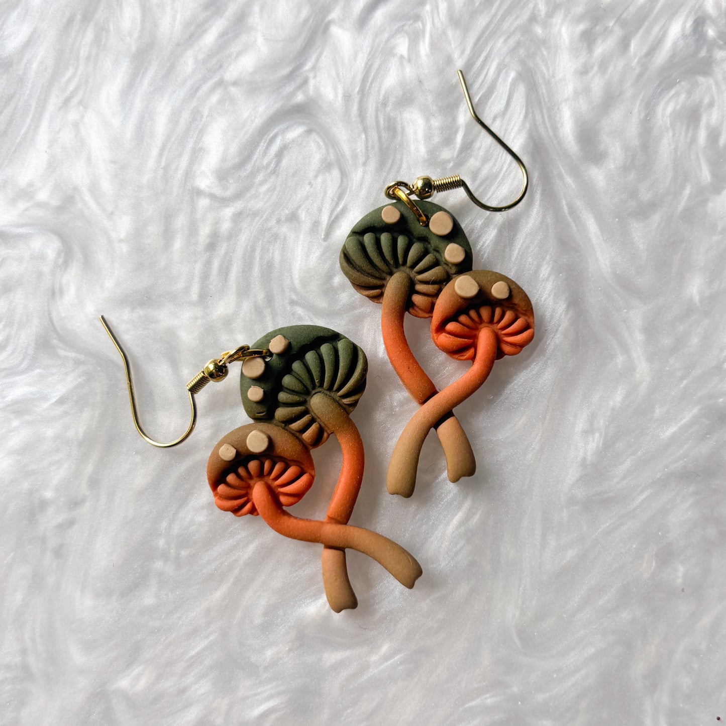 FALL MUSHROOM EARRINGS
