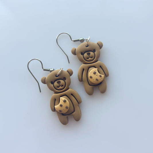 COOKIE BEAR EARRINGS