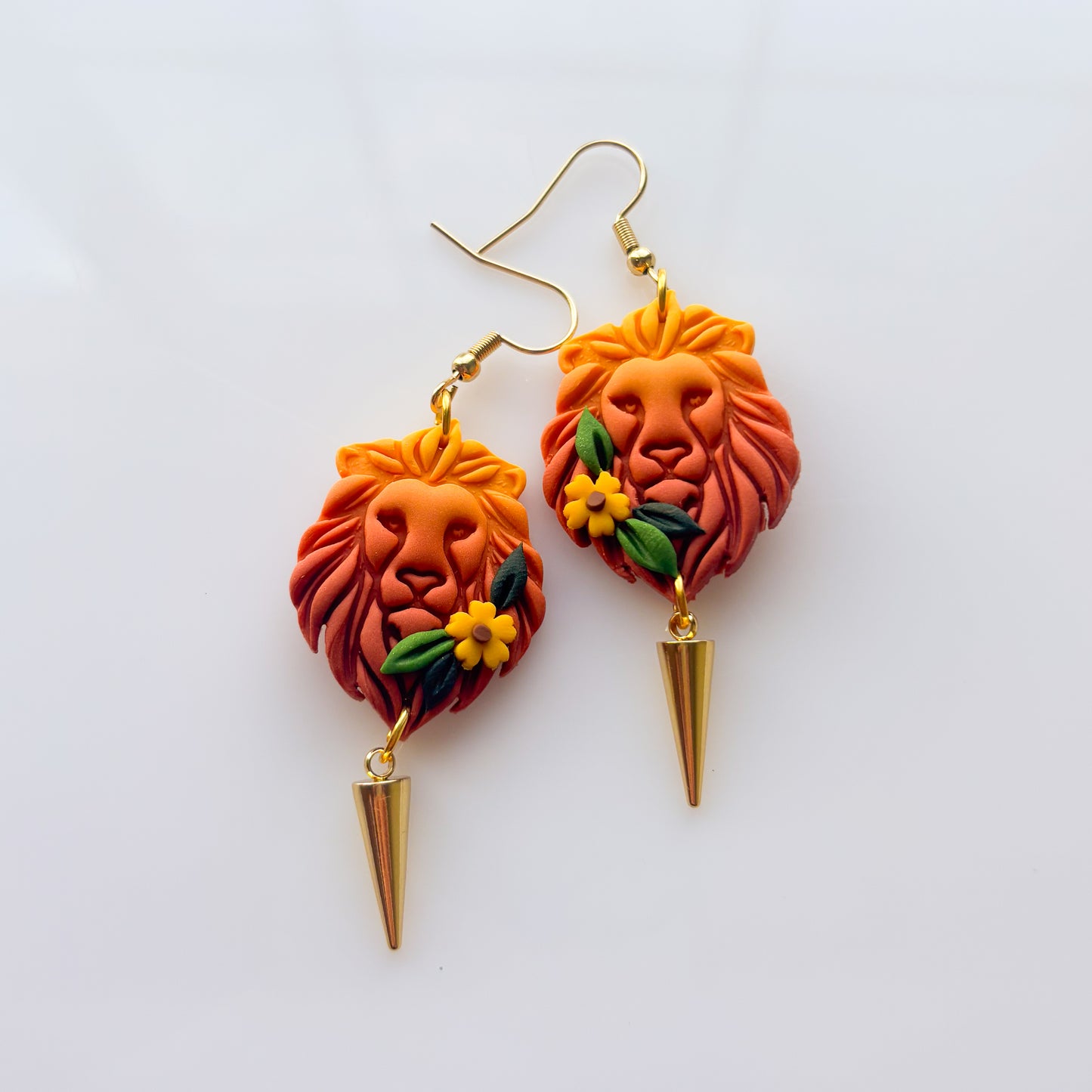 LION EARRINGS