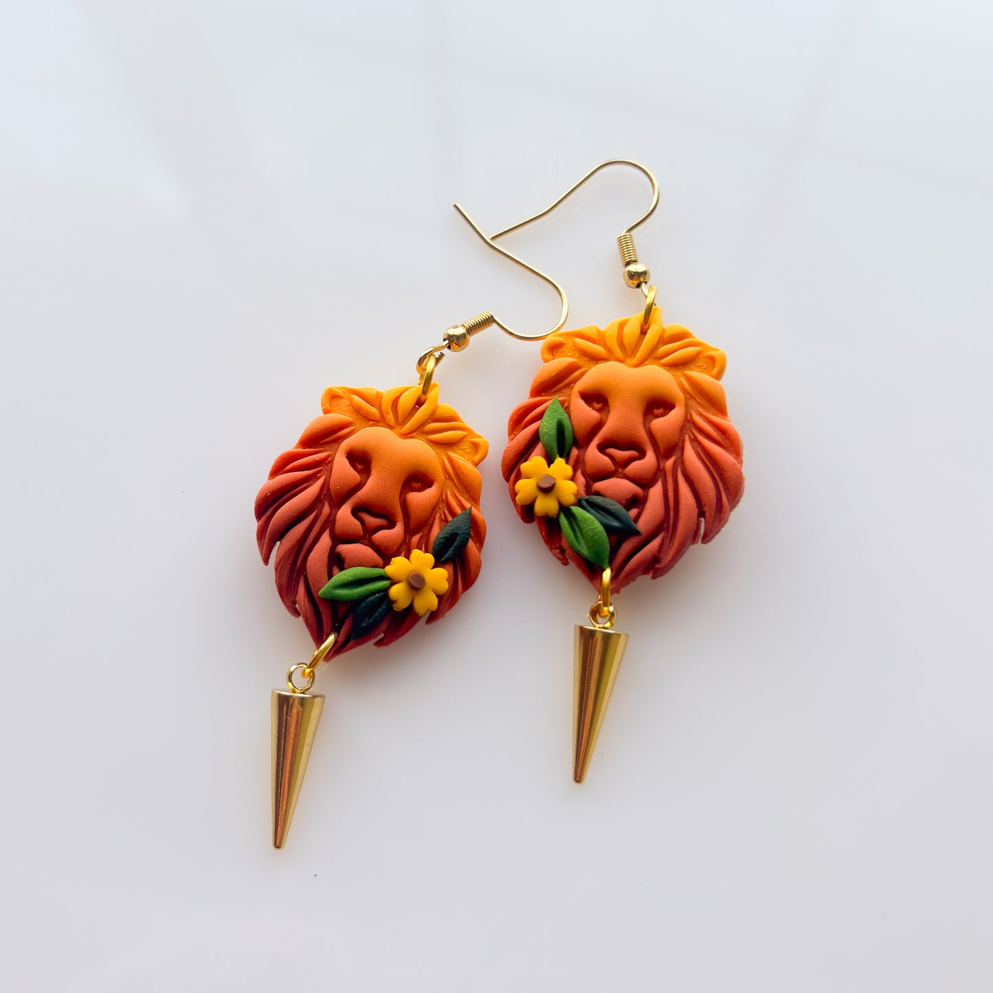 LION EARRINGS