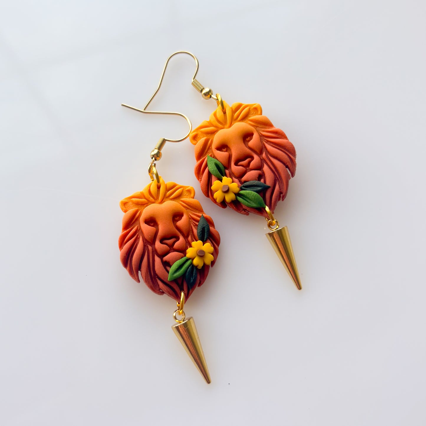 LION EARRINGS