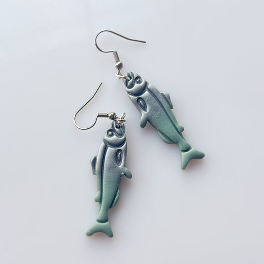 MINNOW FISH EARRINGS