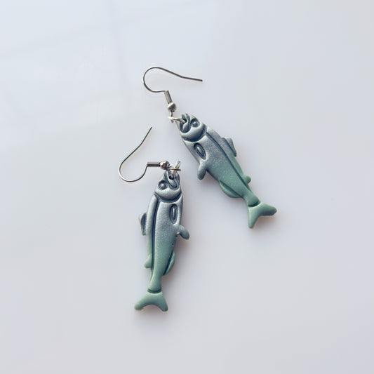 MINNOW FISH EARRINGS
