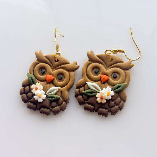 OWL EARRINGS