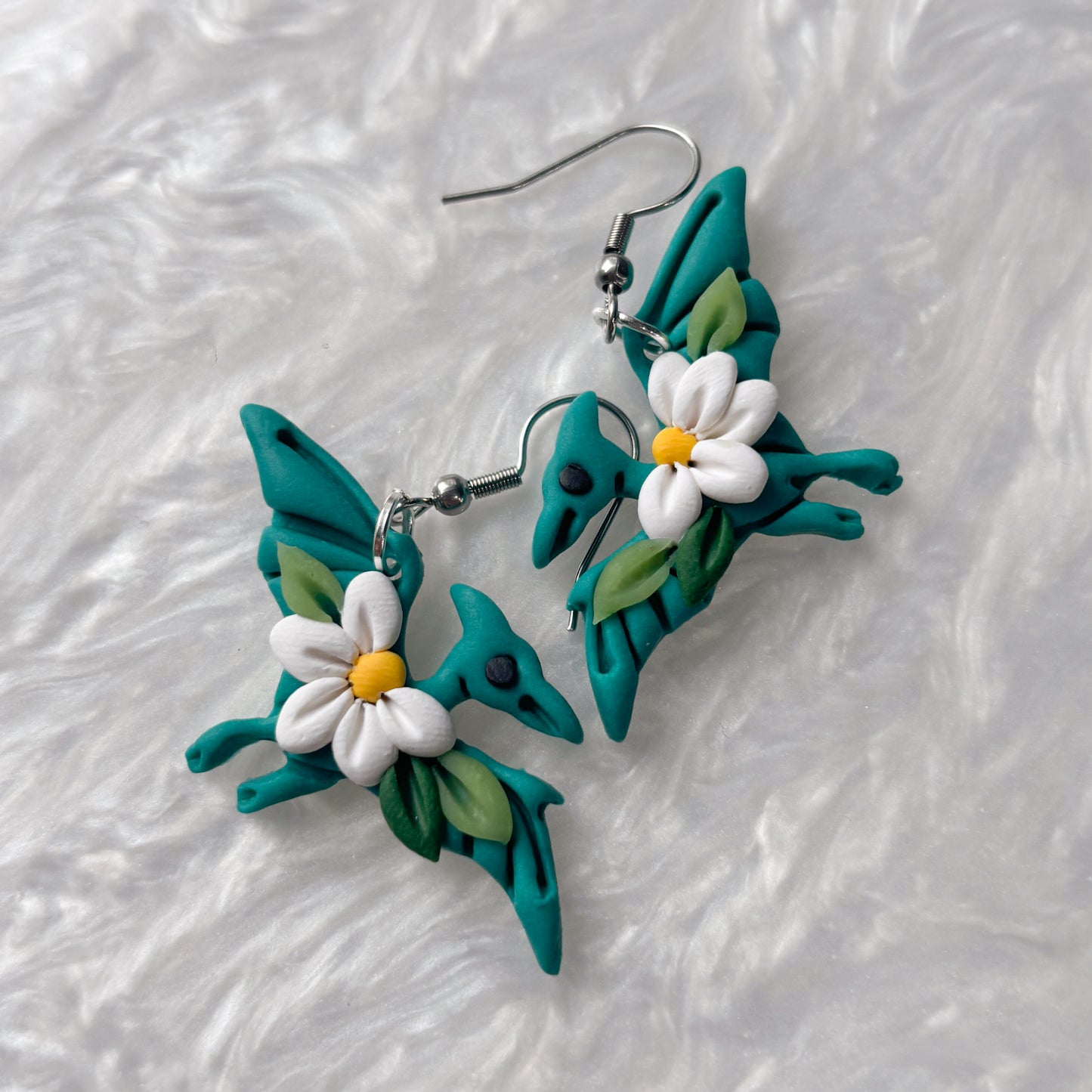 DAISY DINO EARRINGS (PTERODACTYL)